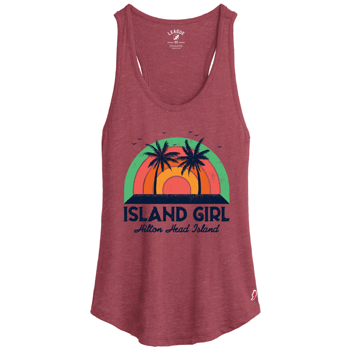 Island Girl Sunny Palms Tank