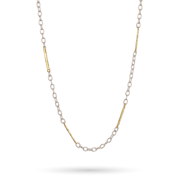 Tripper Chain - Sterling Silver & Brass